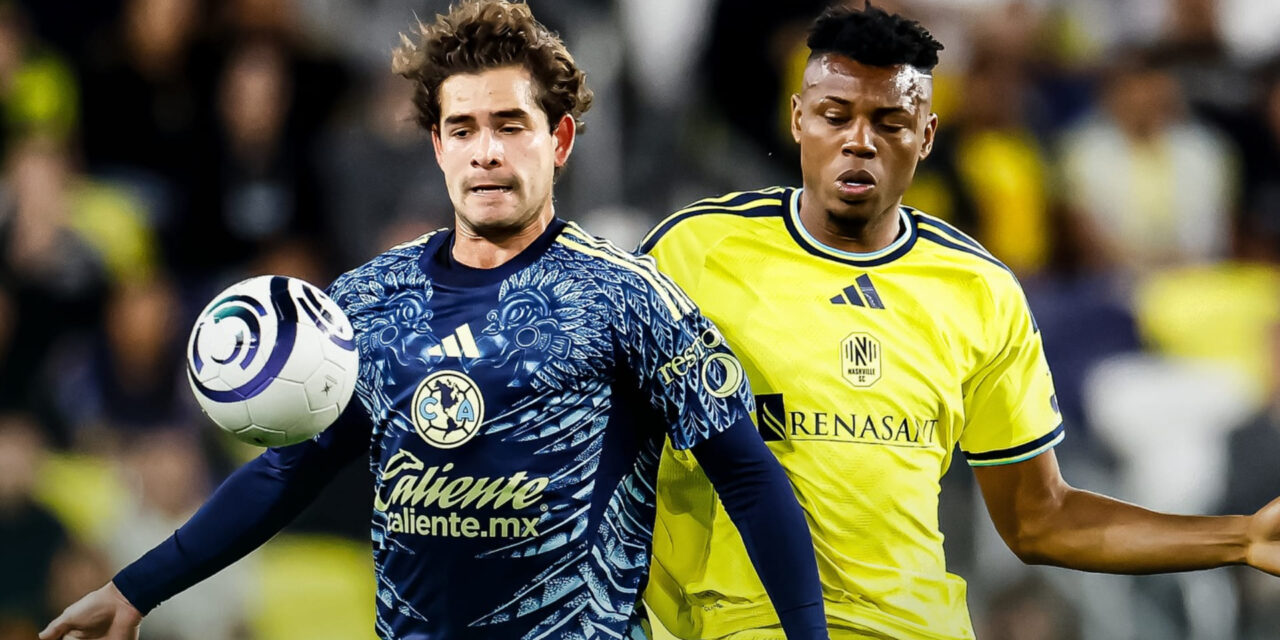 América no puede ganarle a Nashville en la ida de la Concachampions