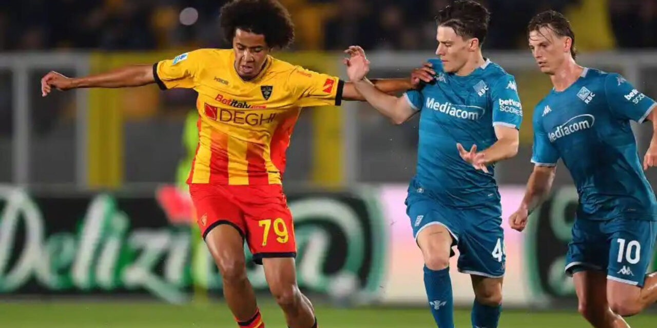 Lecce frena su mala racha en Italia con empate 1-1 ante Fiorentina