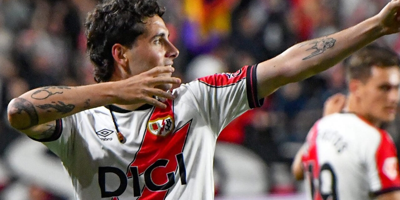 Un gol de Camello acerca al Rayo a la salvación y ahonda el mal fario del Espanyol