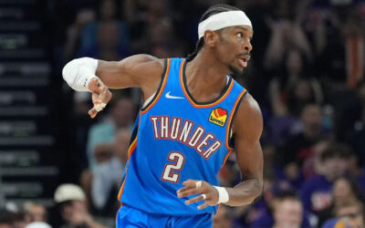 Gilgeous-Alexander anotó 42 puntos y Thunder venció a Suns 121-109 para tomar una ventaja de 3-0 en la serie.