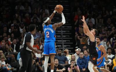 El Thunder vence 131-122 a los Suns y barre la serie de primera ronda