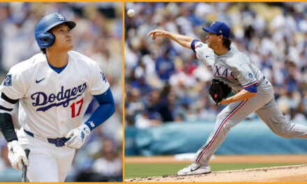 Ohtani conecta segundo jonrón en el primer pitcheo pero Rangers vence 5-2 a Dodgers