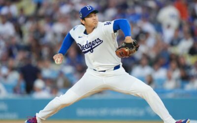 Ohtani no batea, pero se muestra encendido en la loma con 10 ponches y Dodgers hunden más a Mets