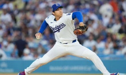 Ohtani no batea, pero se muestra encendido en la loma con 10 ponches y Dodgers hunden más a Mets