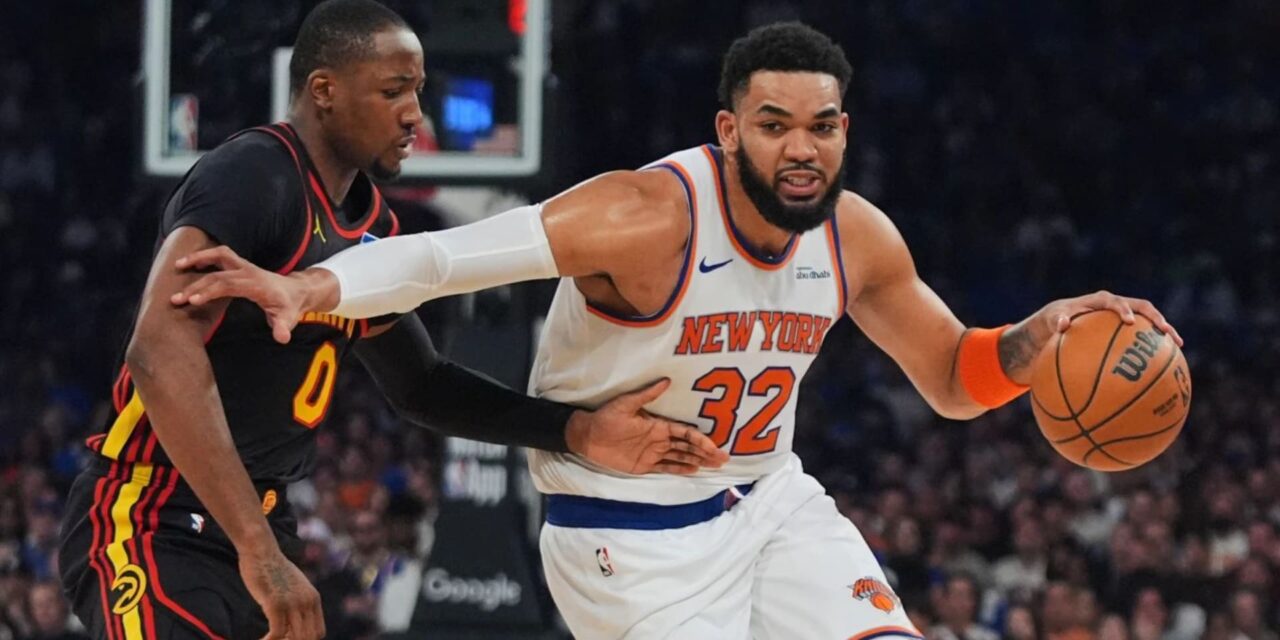 Brunson y Towns lideraron a los Knicks a la victoria sobre los Hawks por 113-102 en el primer partido de su serie.