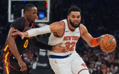 Brunson y Towns lideraron a los Knicks a la victoria sobre los Hawks por 113-102 en el primer partido de su serie.