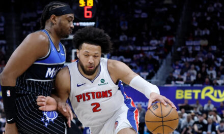Cade Cunningham anotó 45 puntos y los Pistons vencieron a los Magic 116-109 en el quinto partido para evitar la eliminación.