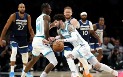 Los Hornets consiguen su cuarta victoria consecutiva gracias a los 35 puntos de LaMelo Ball, derrotando a los Timberwolves por 122-108