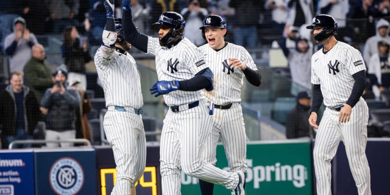 El segundo jonrón del partido de Amed Rosario, un batazo de tres carreras en la octava entrada, le da la victoria a los Yankees sobre los Athletics