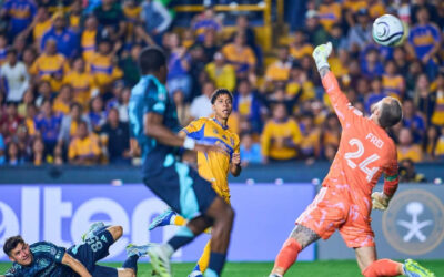Tigres le pega a Sounders en la ida de Concachampions