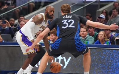 Cooper Flagg anotó 45 puntos y los Mavs vencieron a LeBron James y a unos Lakers mermados por las lesiones por 134-128