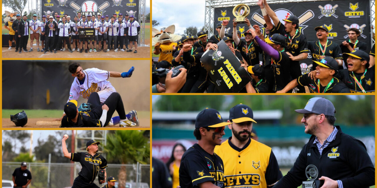 Logra Cetys Tijuana el tetracampeonato nacional de béisbol universitario