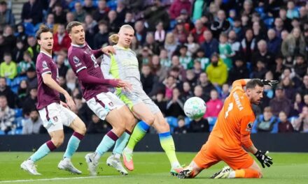 Manchester City City lidera la Premier. Gol de Haaland desciende a Burnley