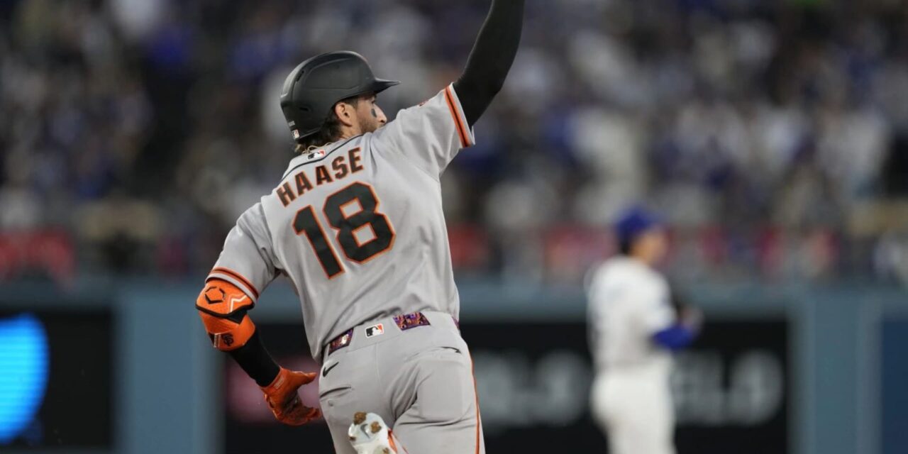 Los Giants vencieron a los Dodgers 6-2 gracias a los jonrones consecutivos de Bader y Haase ante Yamamoto.