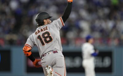 Los Giants vencieron a los Dodgers 6-2 gracias a los jonrones consecutivos de Bader y Haase ante Yamamoto.