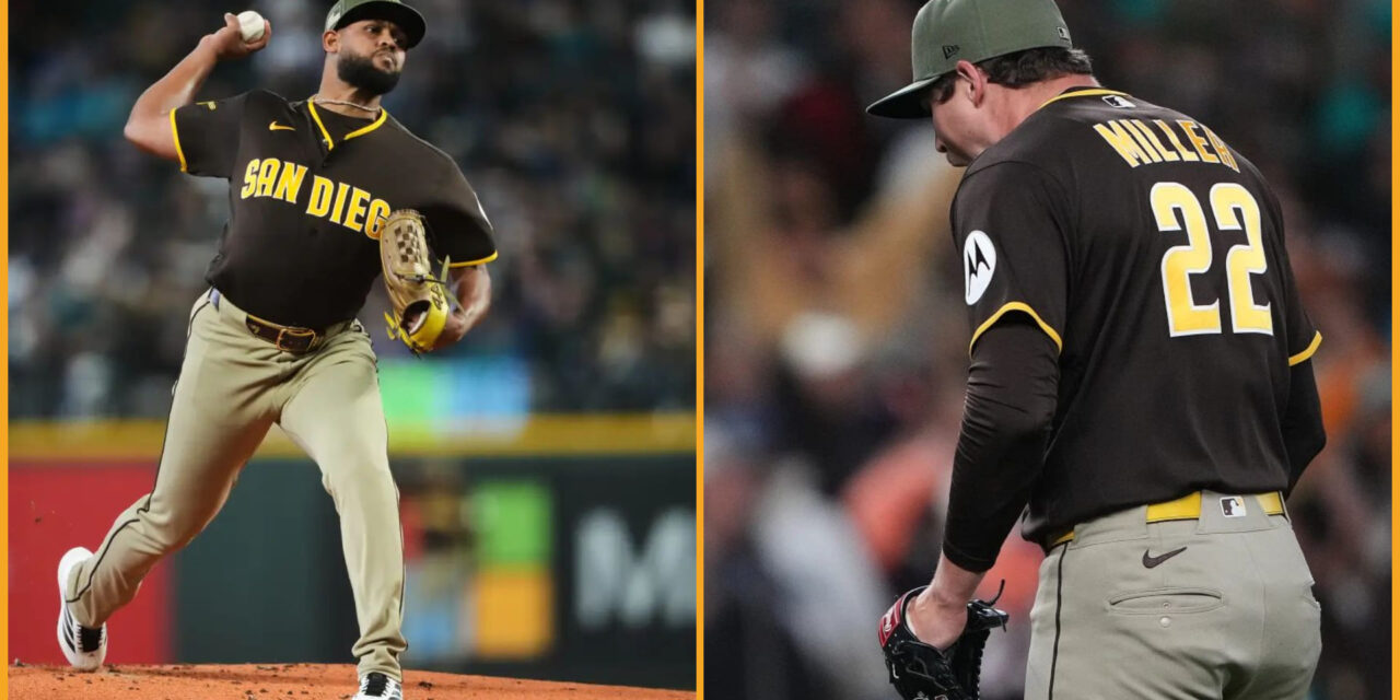 Vásquez lanza 6 entradas en blanco, Miller logra su 14to salvamento y Padres vencen 2-0 a Marineros