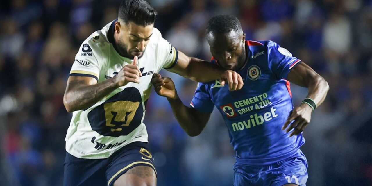 Cruz Azul y Pumas no se hacen daño en la Final de ida