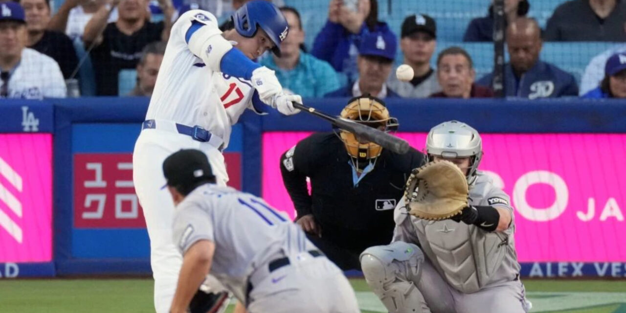 Ohtani pega jonrón y los Dodgers vencen 4-1 a los Rockies tras 7 entradas sin hits