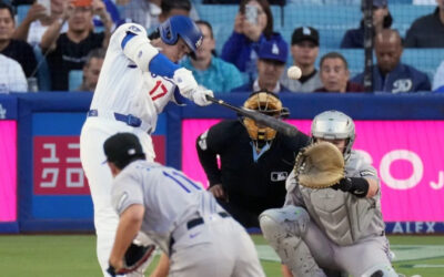 Ohtani pega jonrón y los Dodgers vencen 4-1 a los Rockies tras 7 entradas sin hits