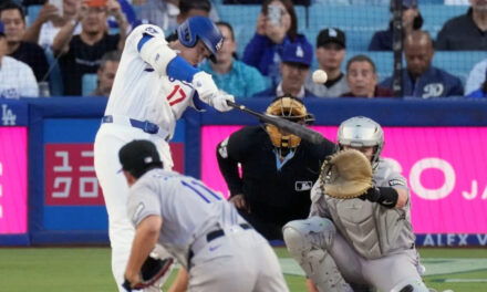 Ohtani pega jonrón y los Dodgers vencen 4-1 a los Rockies tras 7 entradas sin hits
