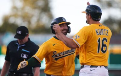 Atléticos conectan 3 jonrones, vencen 6-4 a Yankees y cortan racha de 4 derrotas