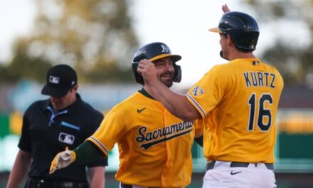 Atléticos conectan 3 jonrones, vencen 6-4 a Yankees y cortan racha de 4 derrotas