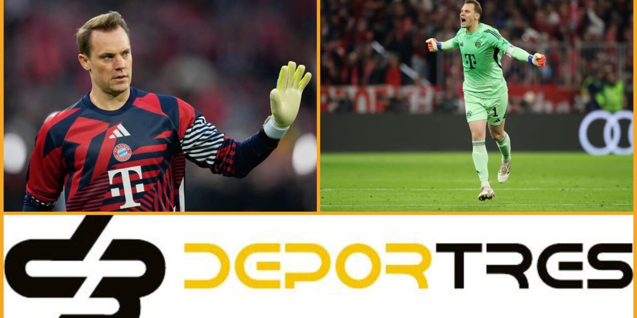 Manuel Neuer extiende su contrato con Bayern Múnich otra temporada, a los 40 años(Video D3 completo 12:00 PM)