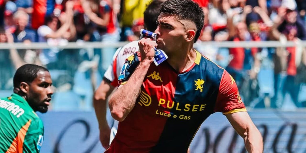 Serie A: Johan Vásquez anota gol frente al Milan de Giménez