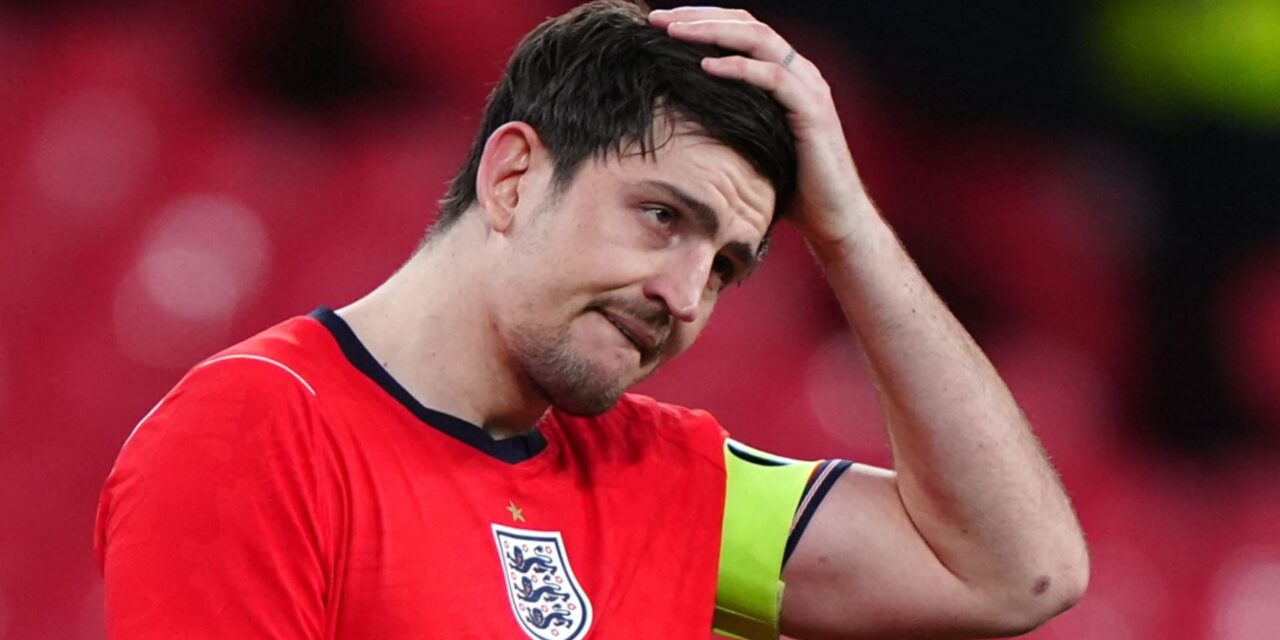 Harry Maguire se mostró «conmocionado y desolado» por quedar fuera de la convocatoria de Inglaterra para el Mundial.
