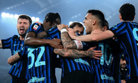 Lautaro sentencia y el Inter completa el doblete al derrotar 2-0 a Lazio en la Copa Italia