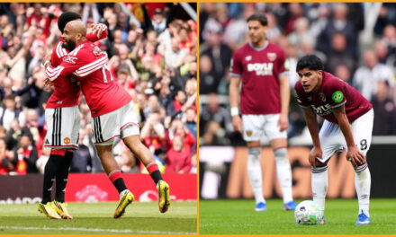 West Ham cerca del descenso, Fernandes iguala récord y VAR causa polémica en Man United-Forest