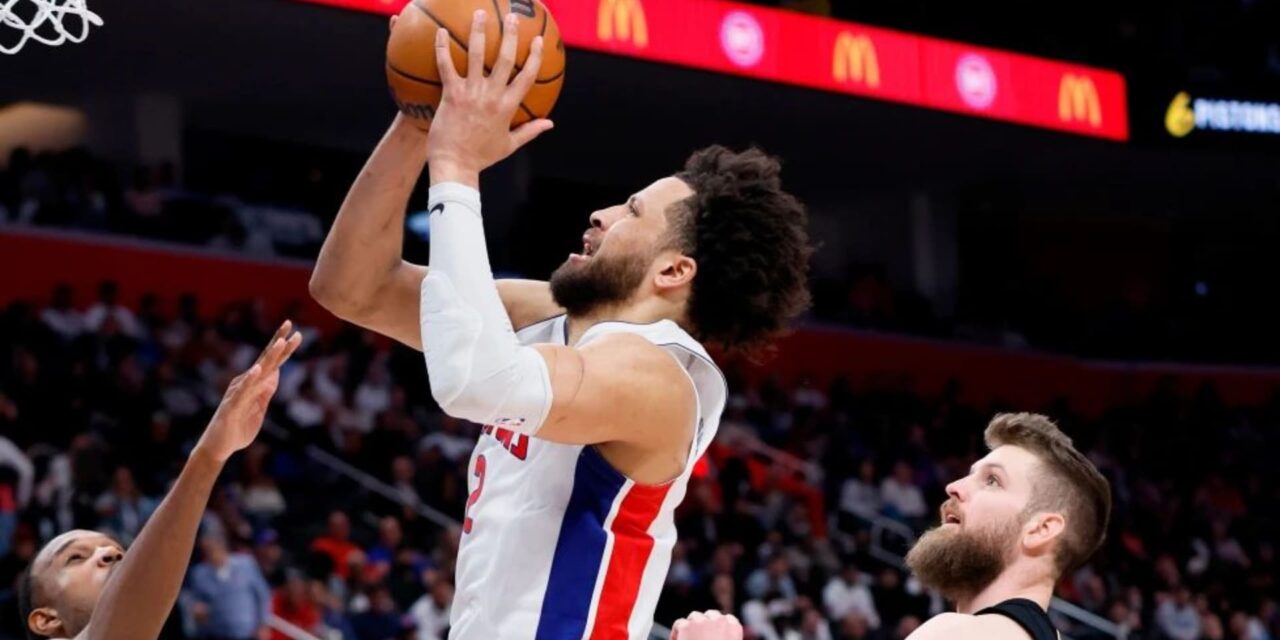 Cade Cunningham anota 23, Tobias Harris logra 20 y Pistons ganan 1er partido de serie ante Cavs