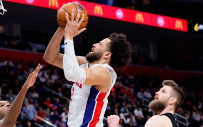 Cade Cunningham anota 23, Tobias Harris logra 20 y Pistons ganan 1er partido de serie ante Cavs