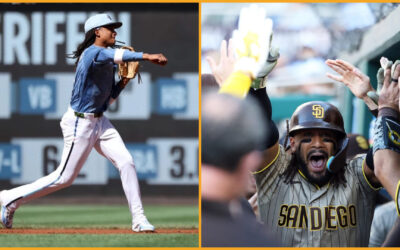 Nacionales anotan 6 en la 7ma y vencen 9-4 a los Padres pese al primer jonrón de Tatis