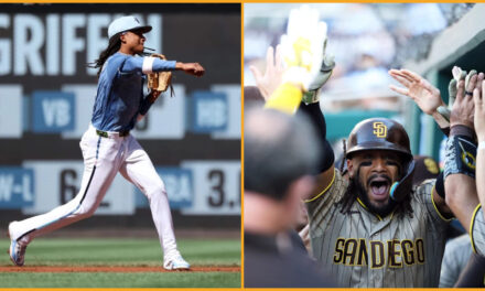 Nacionales anotan 6 en la 7ma y vencen 9-4 a los Padres pese al primer jonrón de Tatis