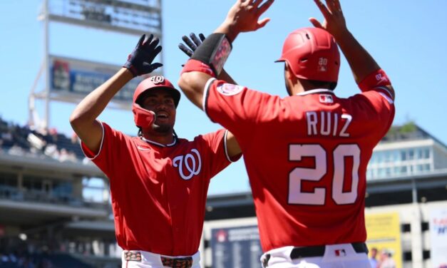 James Wood y Luis García Jr. conectaron un jonrón cada uno y los Nacionales vencieron a los Padres 4-2.