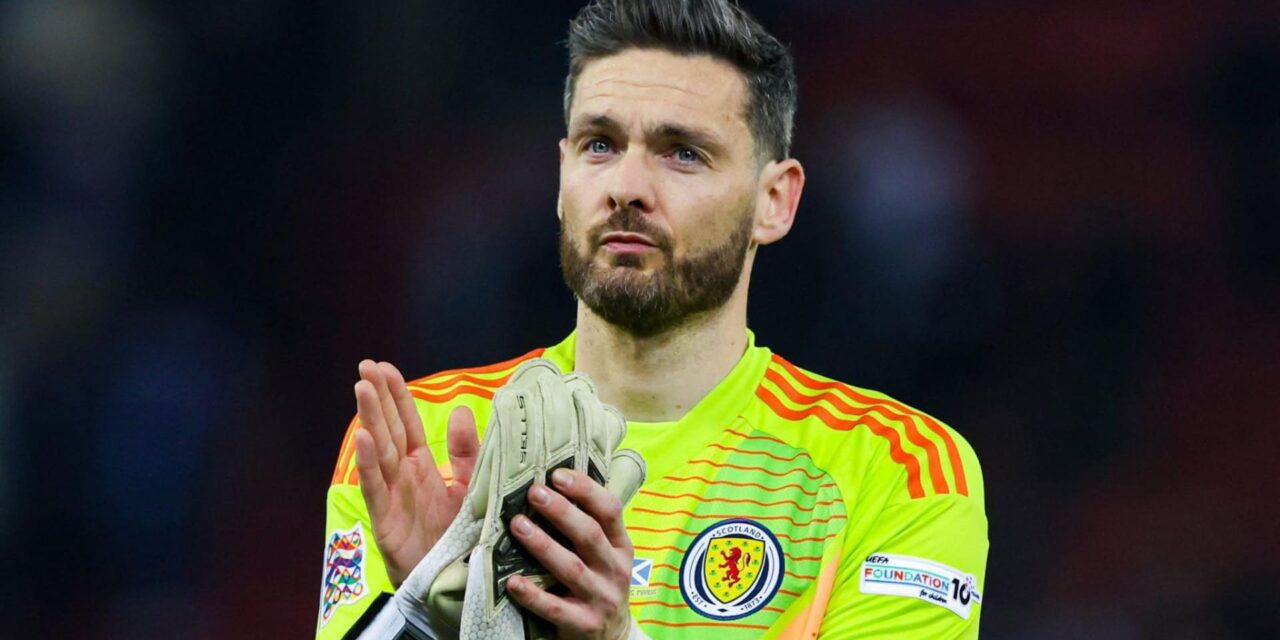 Escocia incluye al arquero Craig Gordon, de 43 años, en su equipo para el Mundial