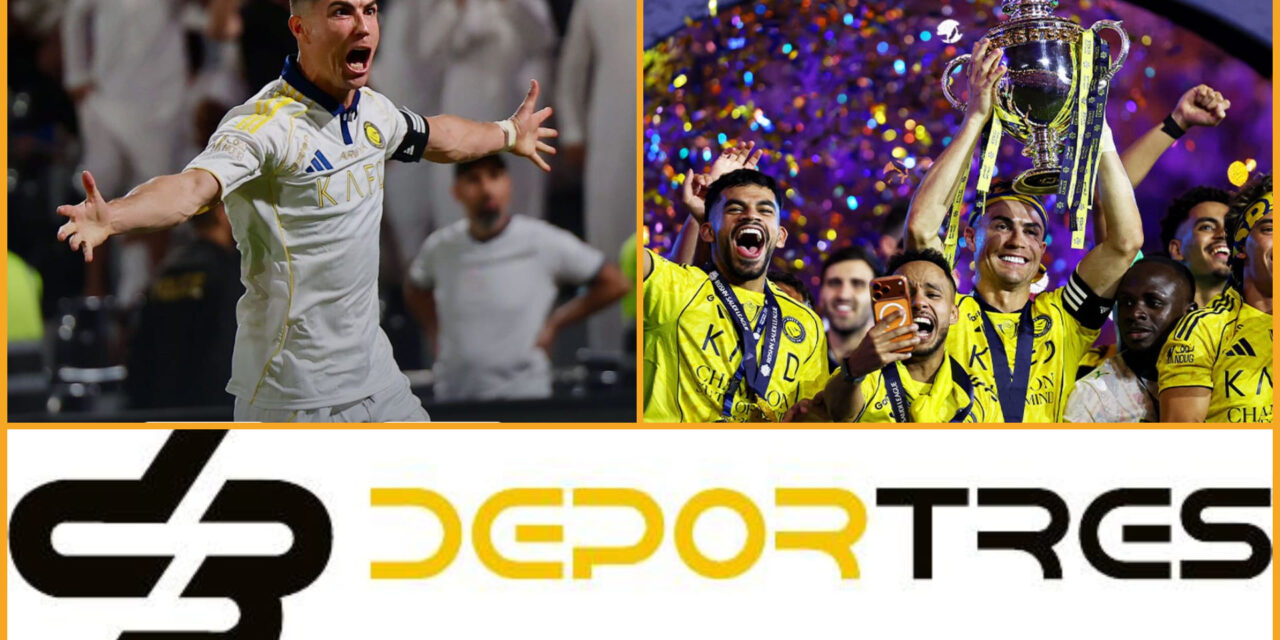 Cristiano Ronaldo se corona campeón en Arabia Saudita(Video D3 completo 12:00 PM)