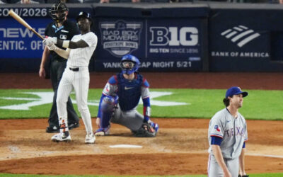 Chisholm conecta jonrón de la ventaja ante deGrom, y los Yankees vencen a los Rangers 7-4 para sumar su 15.ª victoria en 17 partidos.