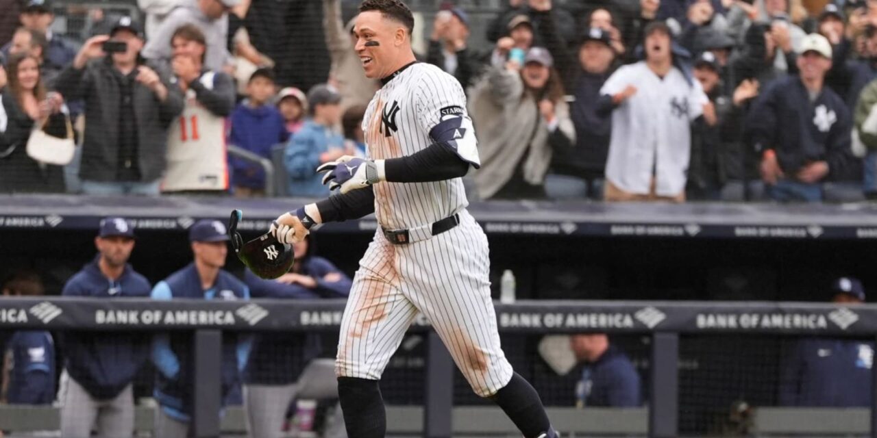 Judge corta racha de 11 juegos sin jonrón con uno de 2 carreras y Yankees vencen a Rays