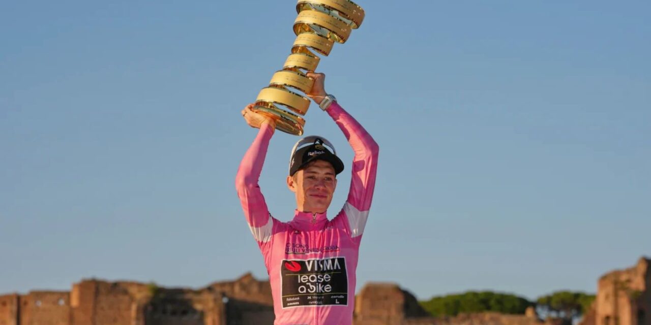 Jonas Vingegaard gana el Giro y es el octavo ciclista masculino en ganar las 3 grandes vueltas