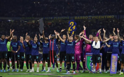 Inter de Milán asegura el título de la Serie A con tres jornadas por disputar