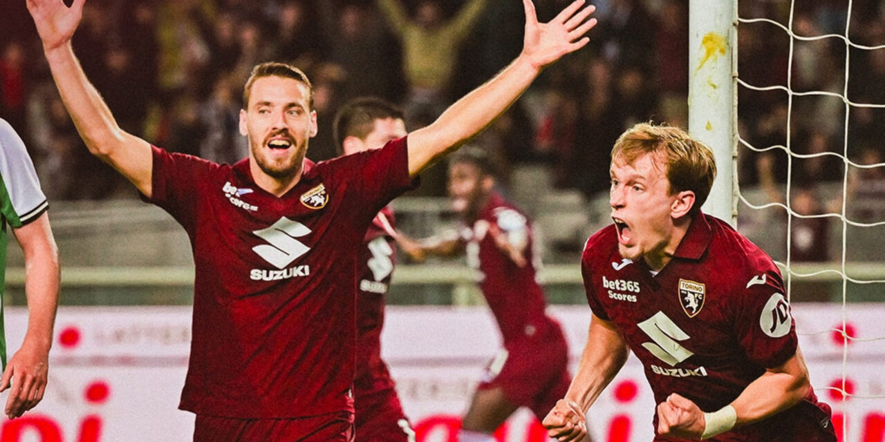 Torino vence a Sassuolo y Frosinone consigue el ascenso a la Serie A