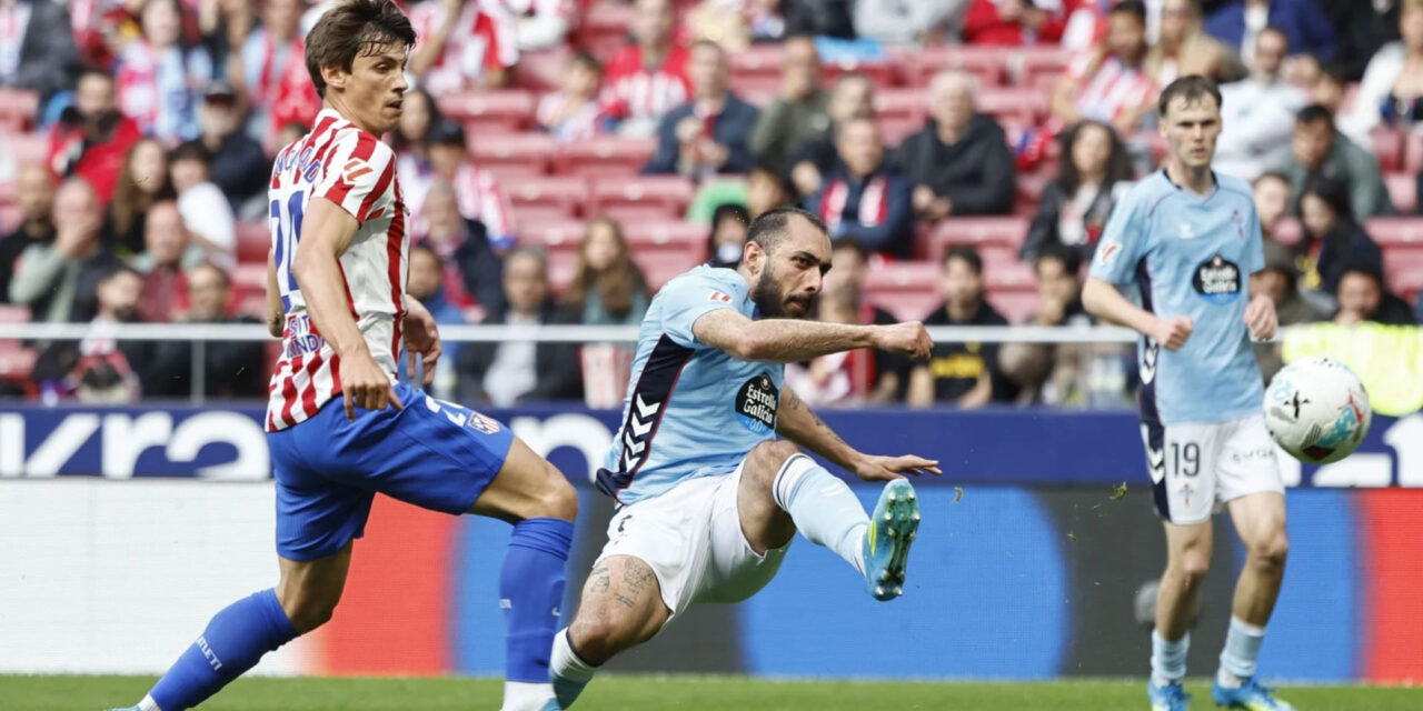 Un gol de Borja Iglesias da la victoria al Celta