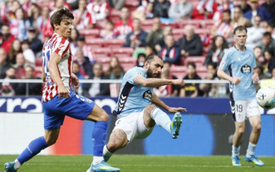 Un gol de Borja Iglesias da la victoria al Celta