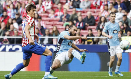 Un gol de Borja Iglesias da la victoria al Celta