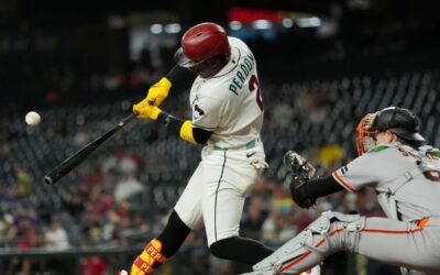 Los Diamondbacks completan una barrida de tres juegos con triunfo 6-3 sobre los Gigantes
