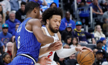 Cunningham y Harris ayudan a los Pistons a completar la remontada y conseguir su primera victoria en una serie de playoffs en 18 años.