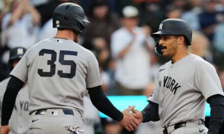 Los jonrones de Goldschmidt y Grisham le dan la victoria a los Yankees sobre los Orioles por 6-2.