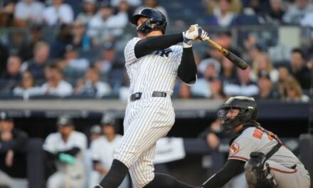 Judge pega su 14mo jonrón e impulsa victoria 12-1 de los Yankees sobre los Orioles